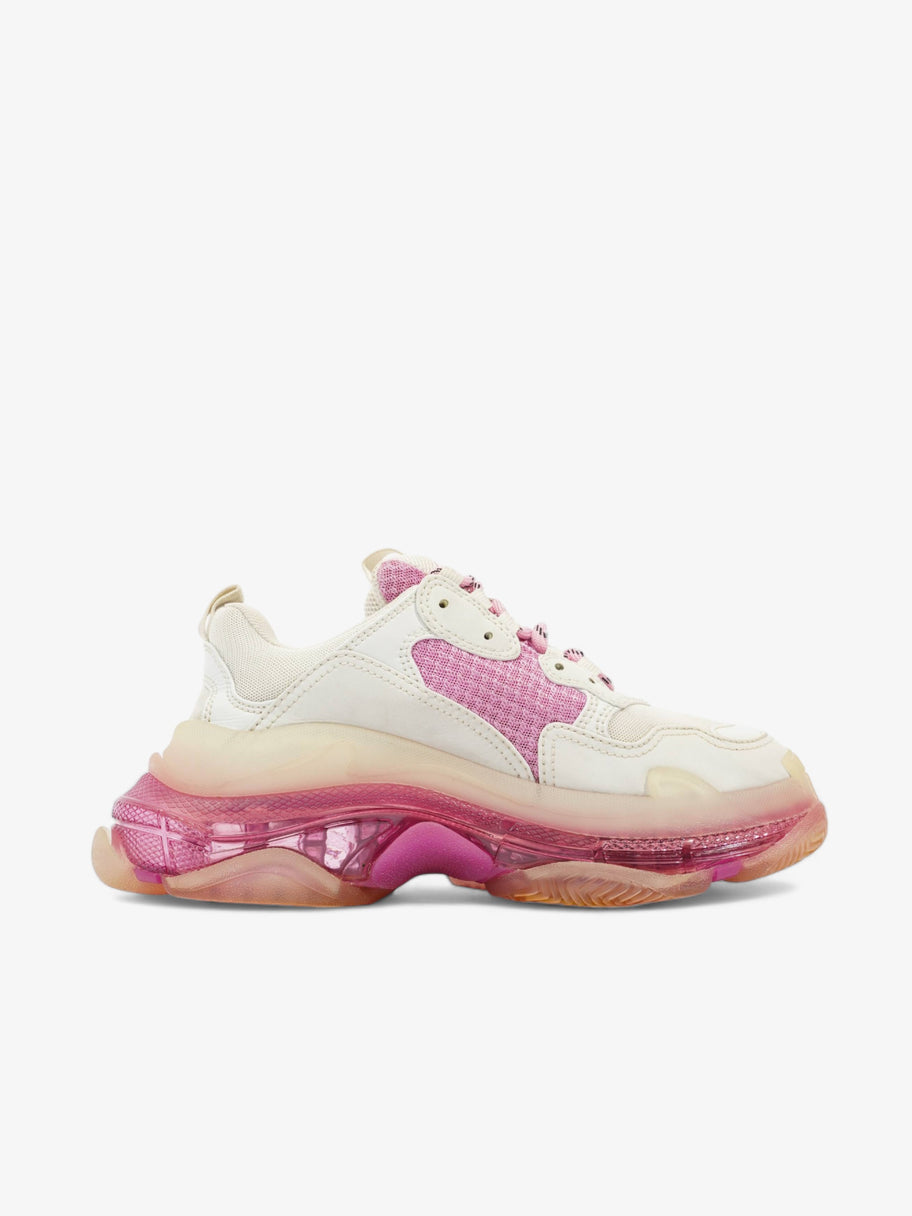 Triple S Clear sole White / Pink Mesh EU 38 UK 5 Image 4