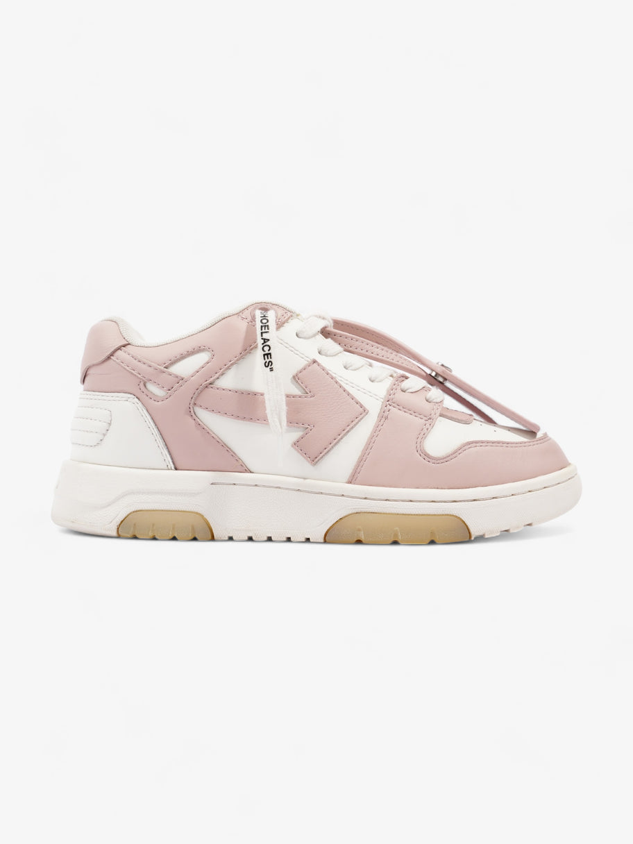 Off White Out Of Office Sneakers Pink / White Leather EU 37 UK 4 Image 1