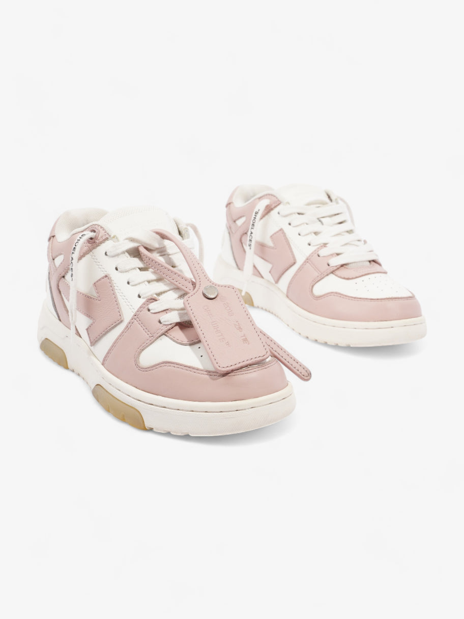 Off White Out Of Office Sneakers Pink / White Leather EU 37 UK 4 Image 2