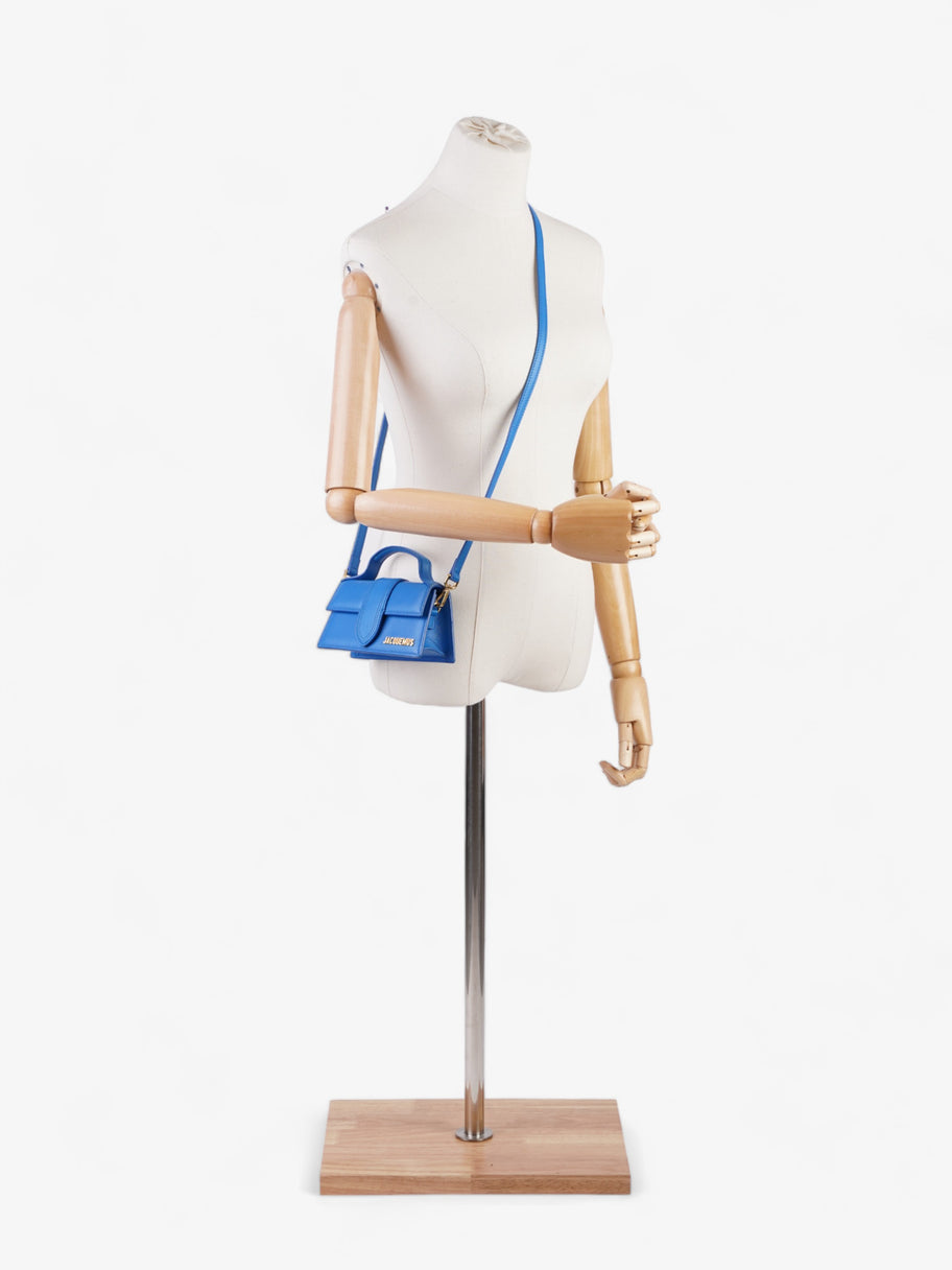 Jacquemus Le Bambino Blue Leather Mini Image 2