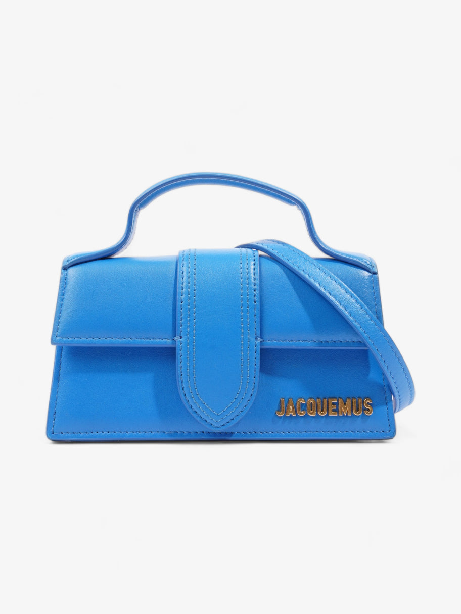 Jacquemus Le Bambino Blue Leather Mini Image 1