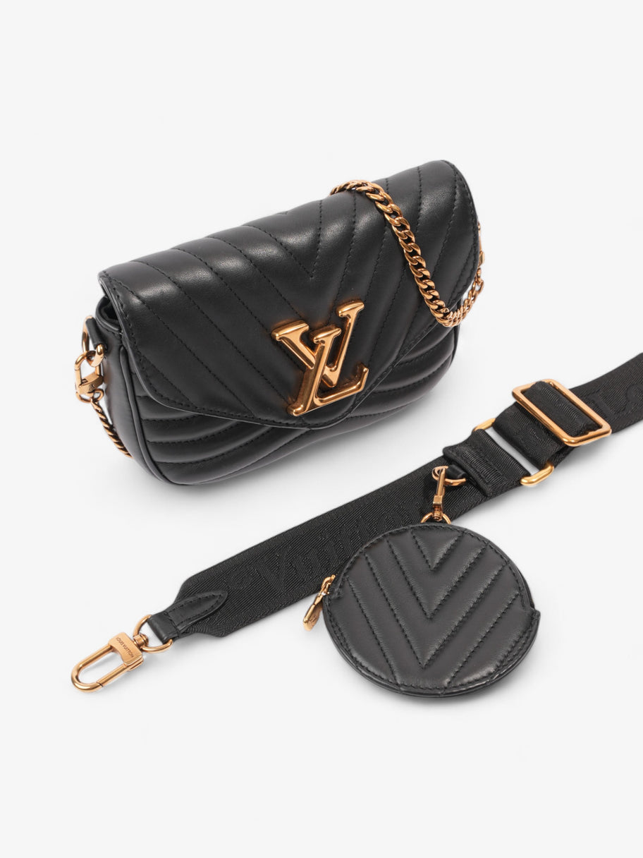 Louis Vuitton New Wave Multi-Pochette Black Leather Image 7