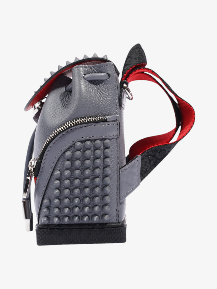 Christian Louboutin Explorafunk Grey / Red / Black Calfskin Leather Image 3