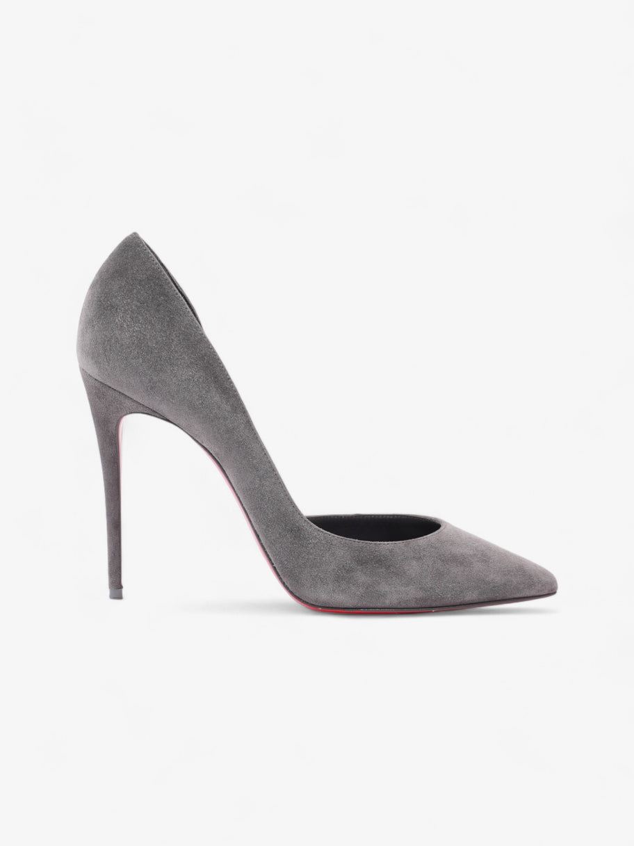 Christian Louboutin Iriza 100mm Grey Suede EU 38 UK 5 Image 1