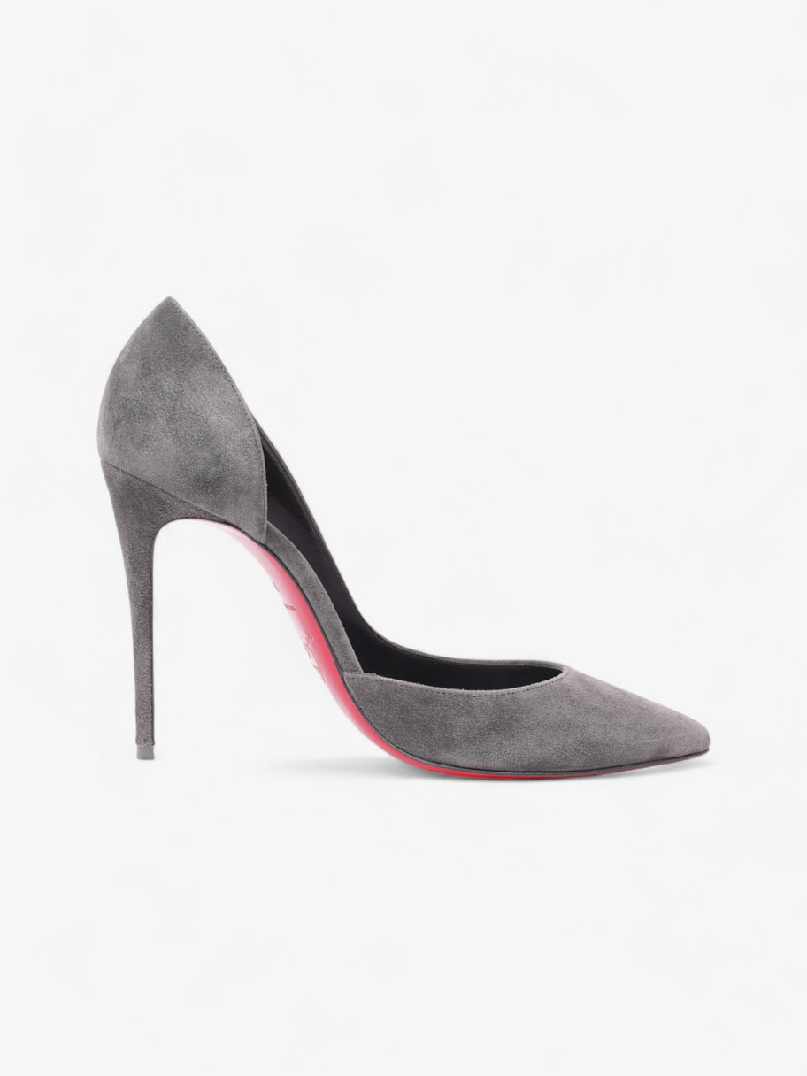 Christian Louboutin Iriza 100mm Grey Suede EU 38 UK 5 Image 4