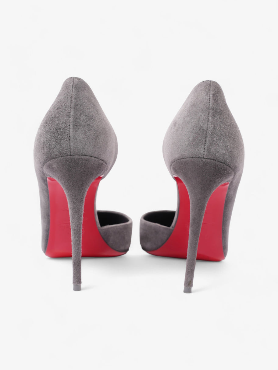 Christian Louboutin Iriza 100mm Grey Suede EU 38 UK 5 Image 6