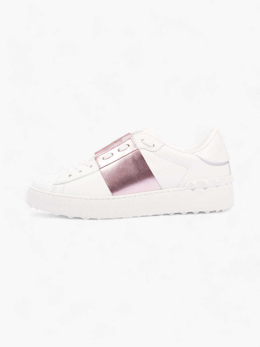 Valentino Open Sneakers  White / Pink Leather EU 37 UK 4 Image 5