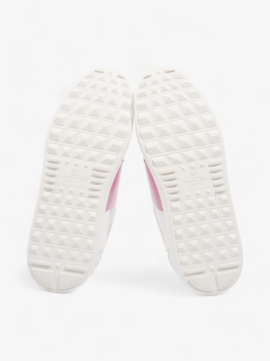 Valentino Open Sneakers  White / Pink Leather EU 37 UK 4 Image 7