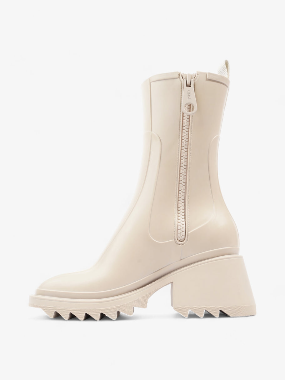 Chloe Betty Rainboots Beige Rubber EU 38 UK 5 Image 3