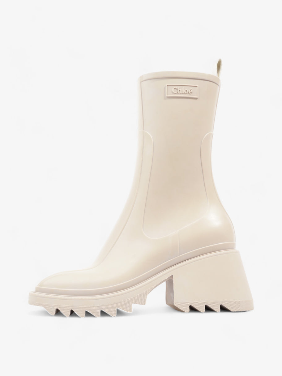 Chloe Betty Rainboots Beige Rubber EU 38 UK 5 Image 5