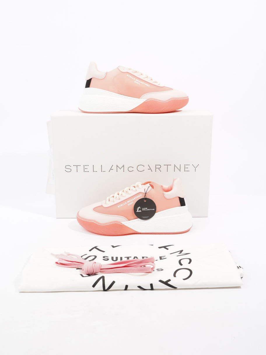 Stella McCartney Loop Lace Up Bellini Rose Polyurethane EU 36 UK 3 Image 10