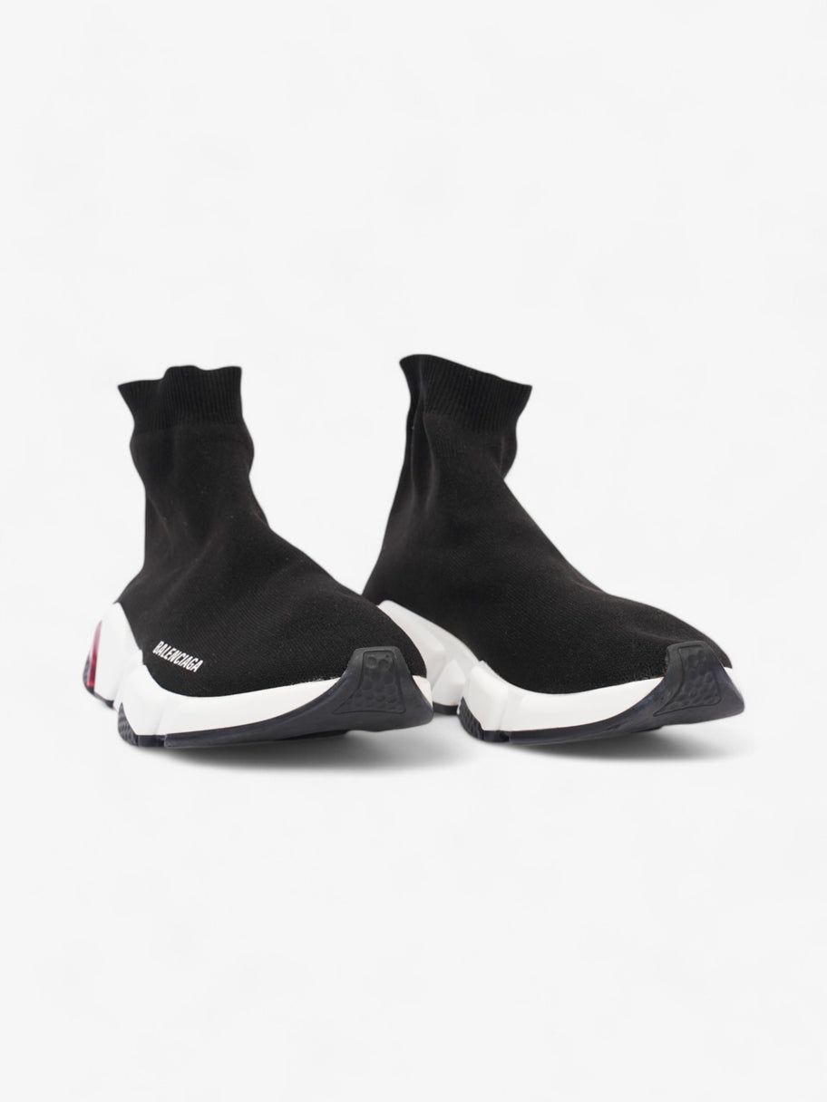 Balenciaga Speed Clear Sole Black / White Cotton EU 40 UK 7 Image 2