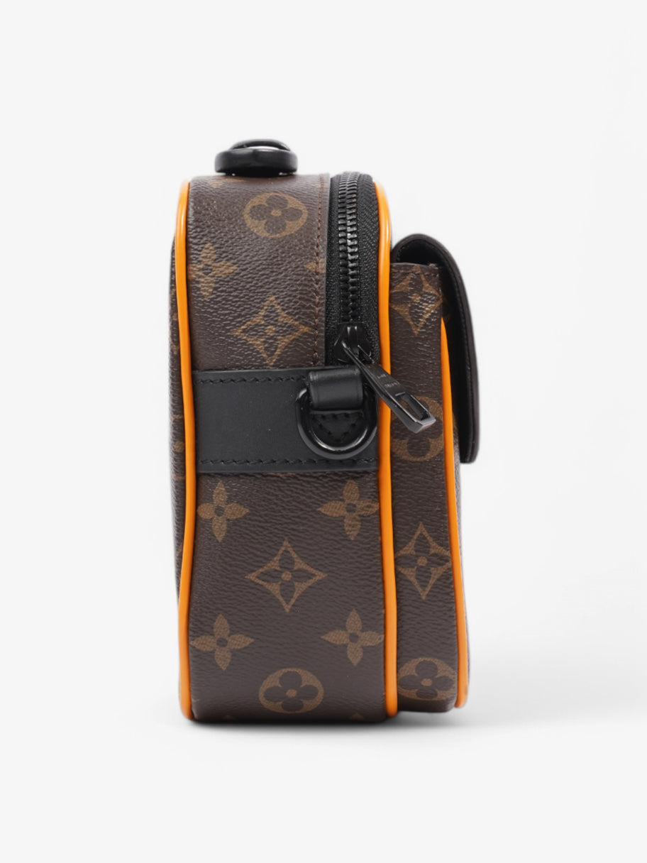 Louis Vuitton S Lock Messenger Monogram / Black / Orange Coated Canvas Image 5