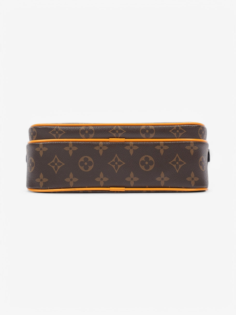 Louis Vuitton S Lock Messenger Monogram / Black / Orange Coated Canvas Image 6