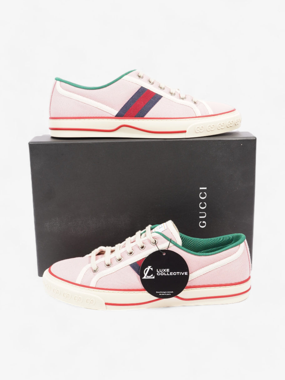 Gucci Tennis 1977 Pink / Green / Red Cotton EU 40 UK 7 Image 10