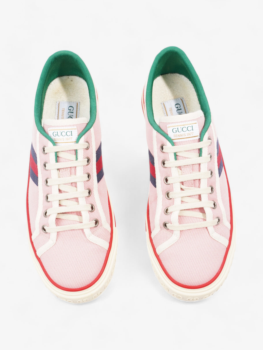 Gucci Tennis 1977 Pink / Green / Red Cotton EU 40 UK 7 Image 8