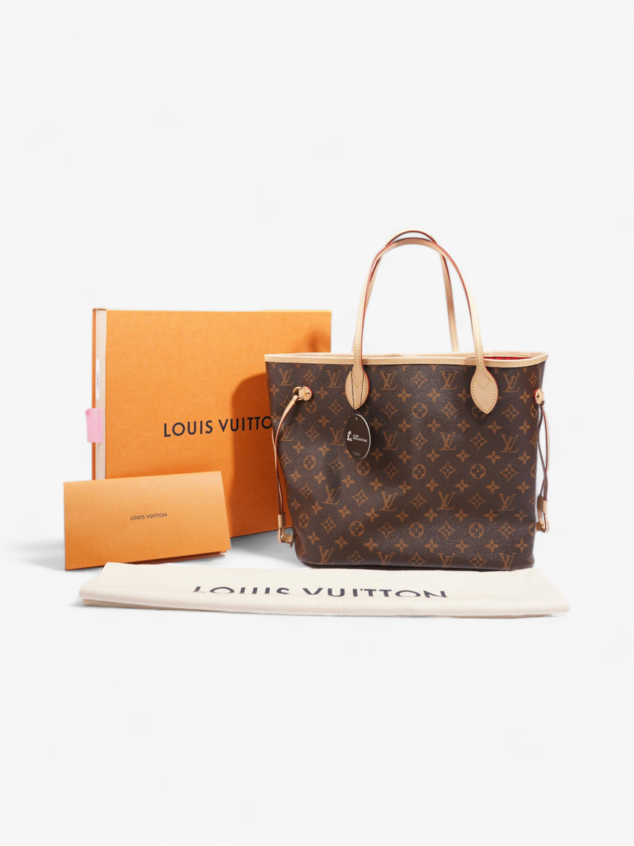 Louis Vuitton Neverfull MM Monogram Coated Canvas Image 9