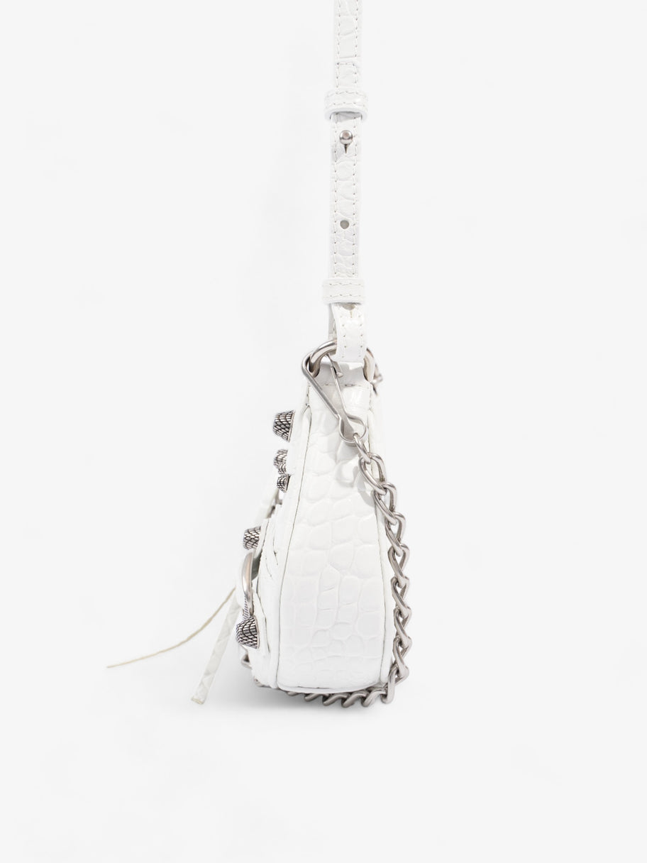 Balenciaga Le Cagole Mini White Leather Image 3