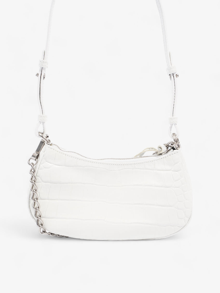 Balenciaga Le Cagole Mini White Leather Image 4