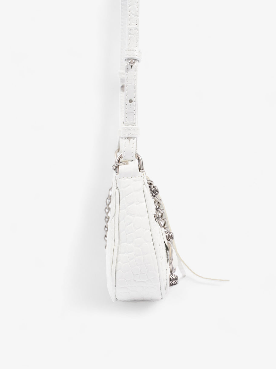 Balenciaga Le Cagole Mini White Leather Image 5