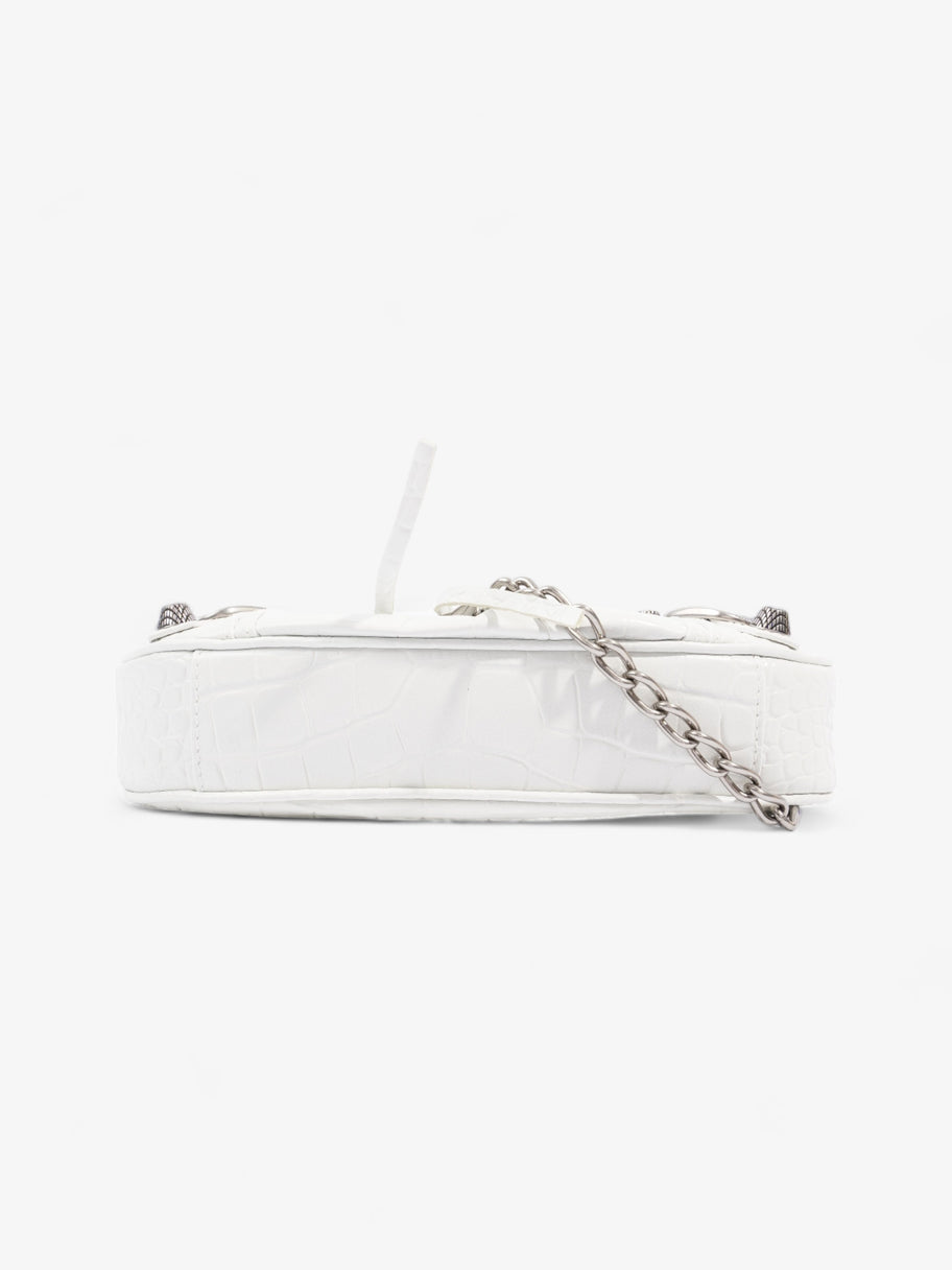 Balenciaga Le Cagole Mini White Leather Image 6