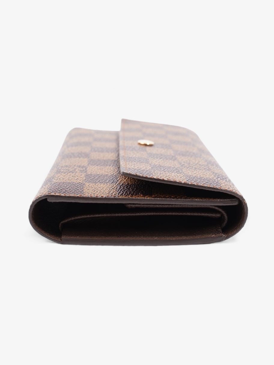 Sarah GM Long Wallet Damier Ebene Canvas Image 2