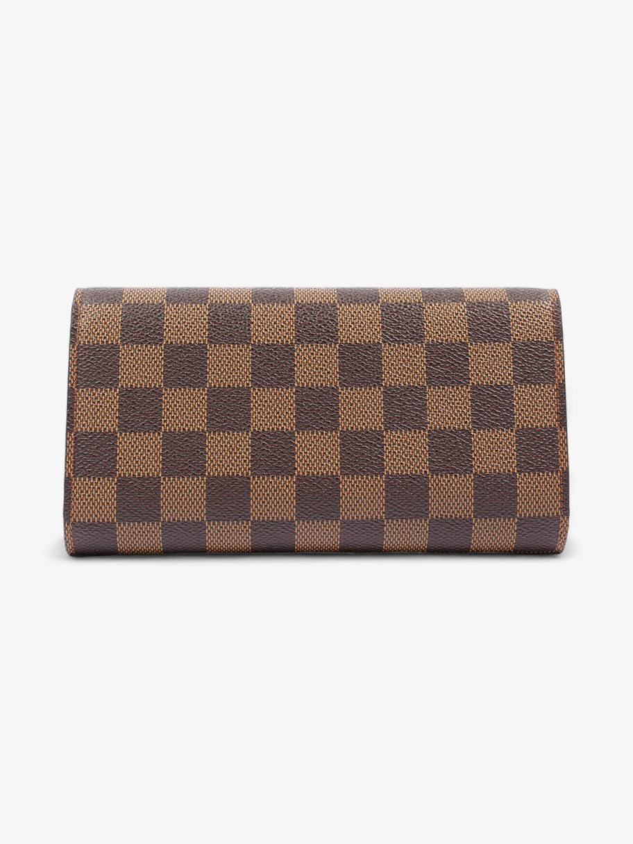 Sarah GM Long Wallet Damier Ebene Canvas Image 3