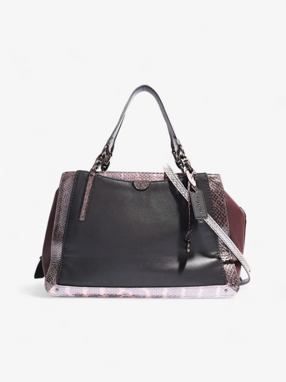 Coach Dreamer Black / Burgundy Leather 36 Image 1