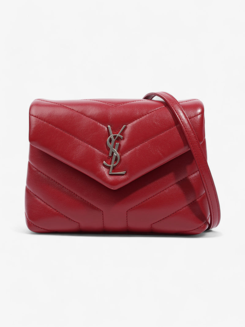  Saint Laurent Lou Lou Red Calfskin Leather Toy