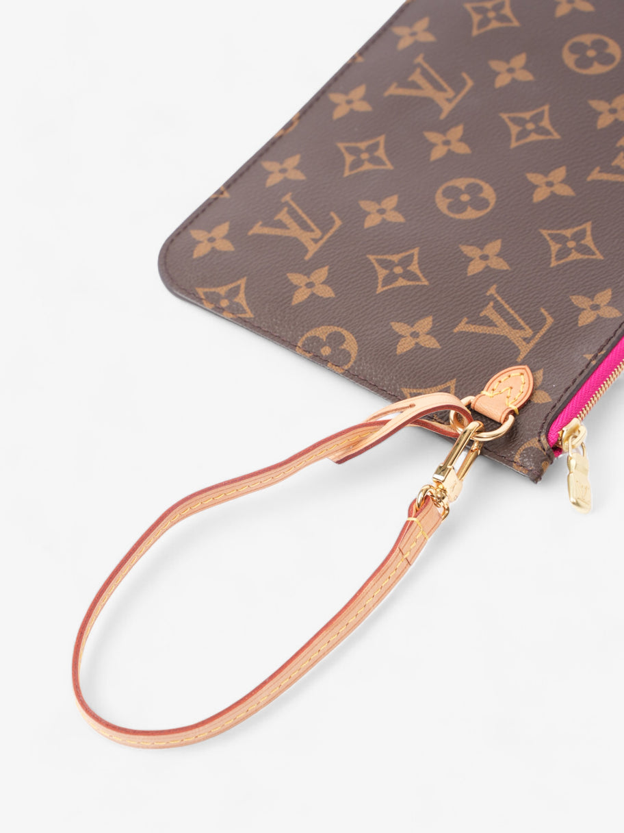 Louis Vuitton Neverful Pochette Monogram Coated Canvas Image 8