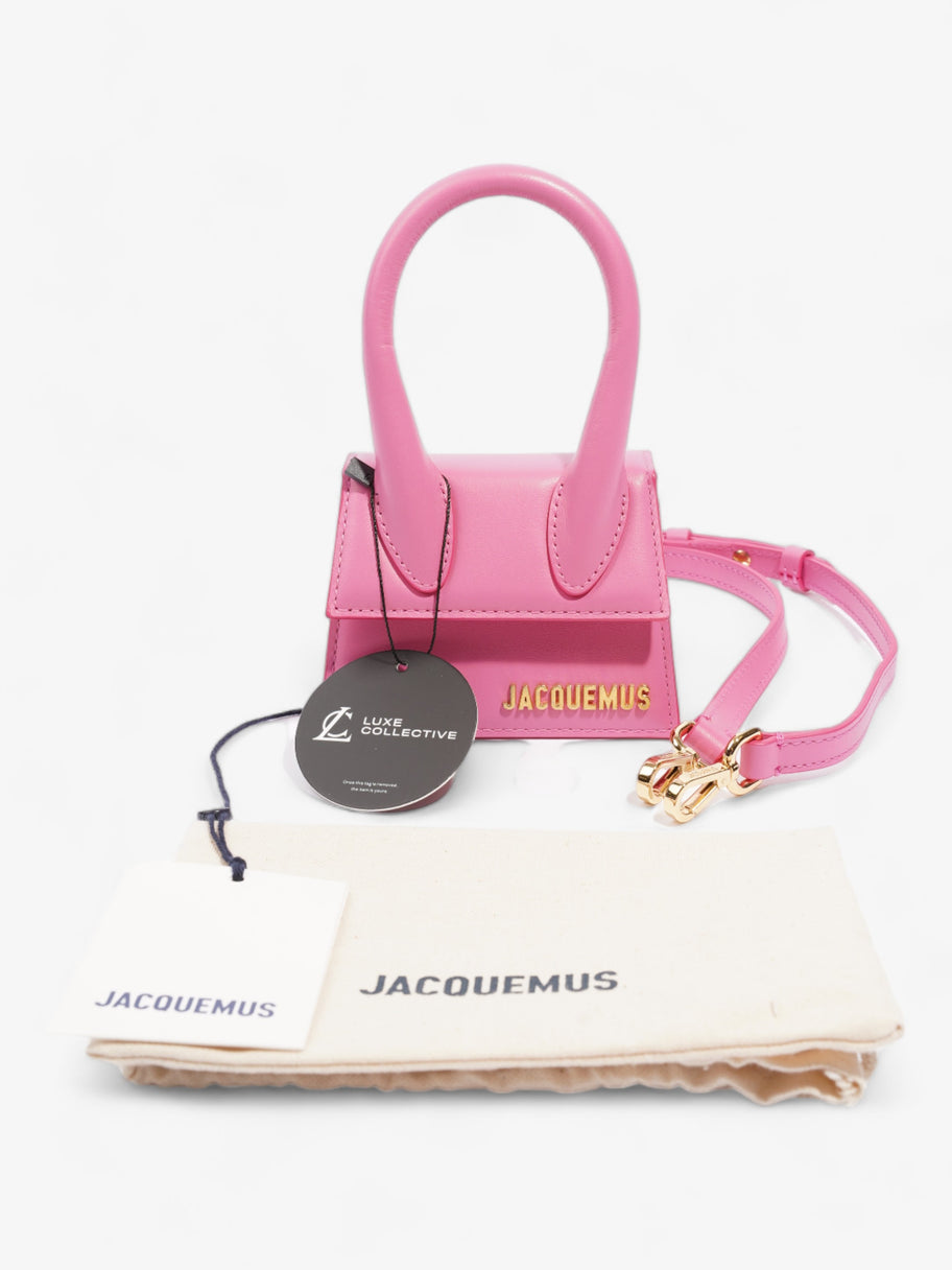 Jacquemus Le Chiquito Pink Leather Image 9