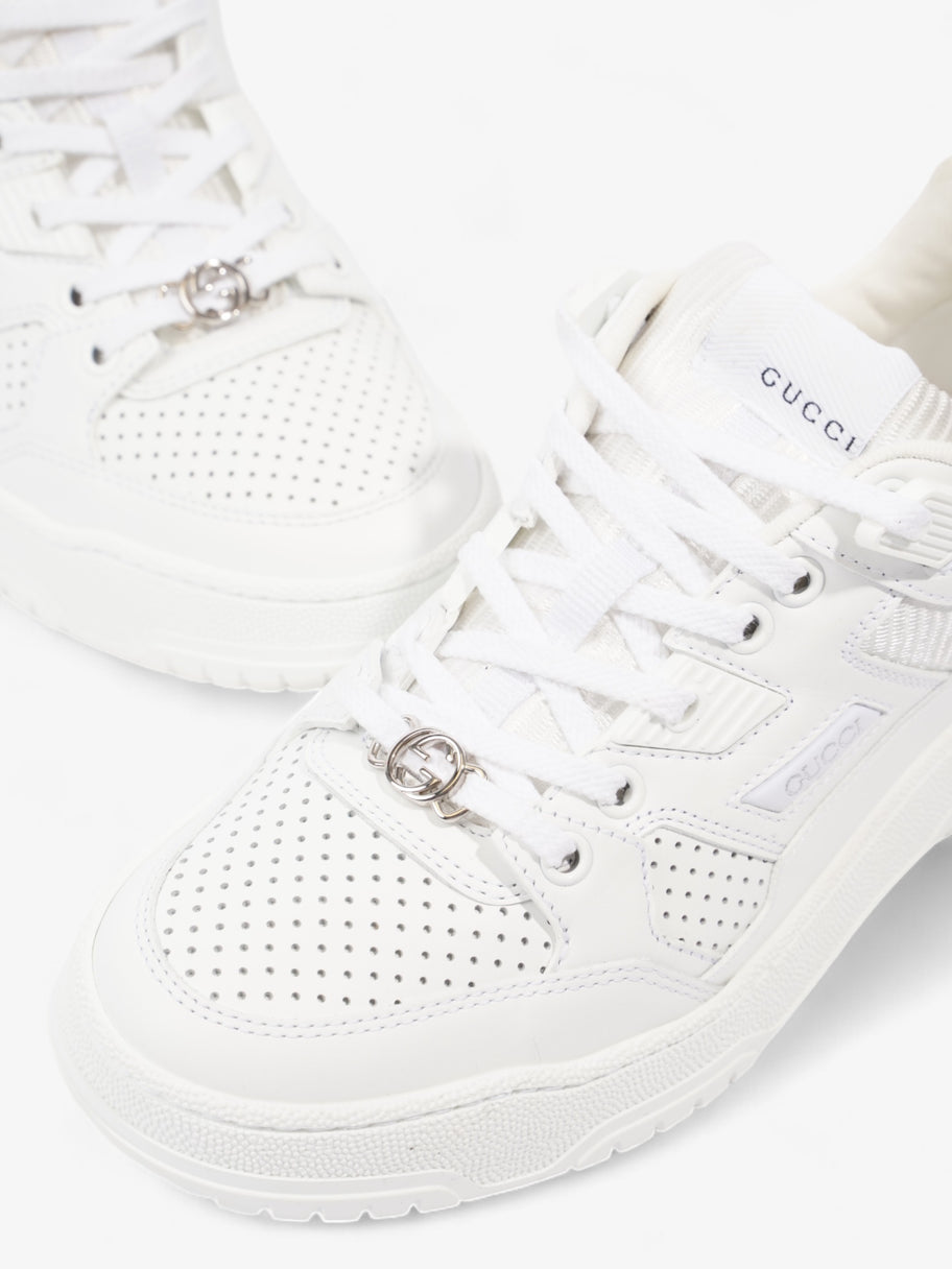 Gucci Interlocking GG Sneakers White  Leather EU 37.5 UK 4.5 Image 9