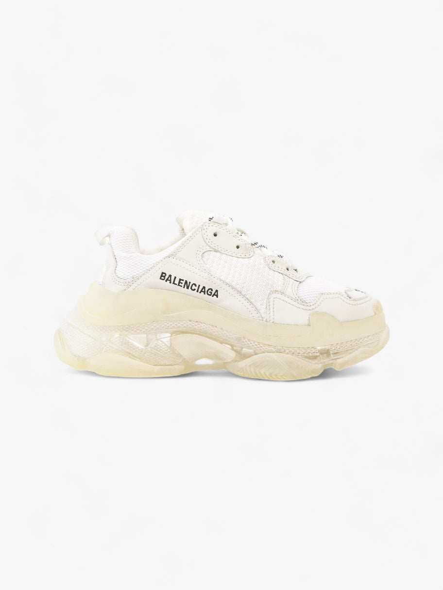 Balenciaga Triple S White Clear Sole Mesh EU 37 UK 4 Image 1