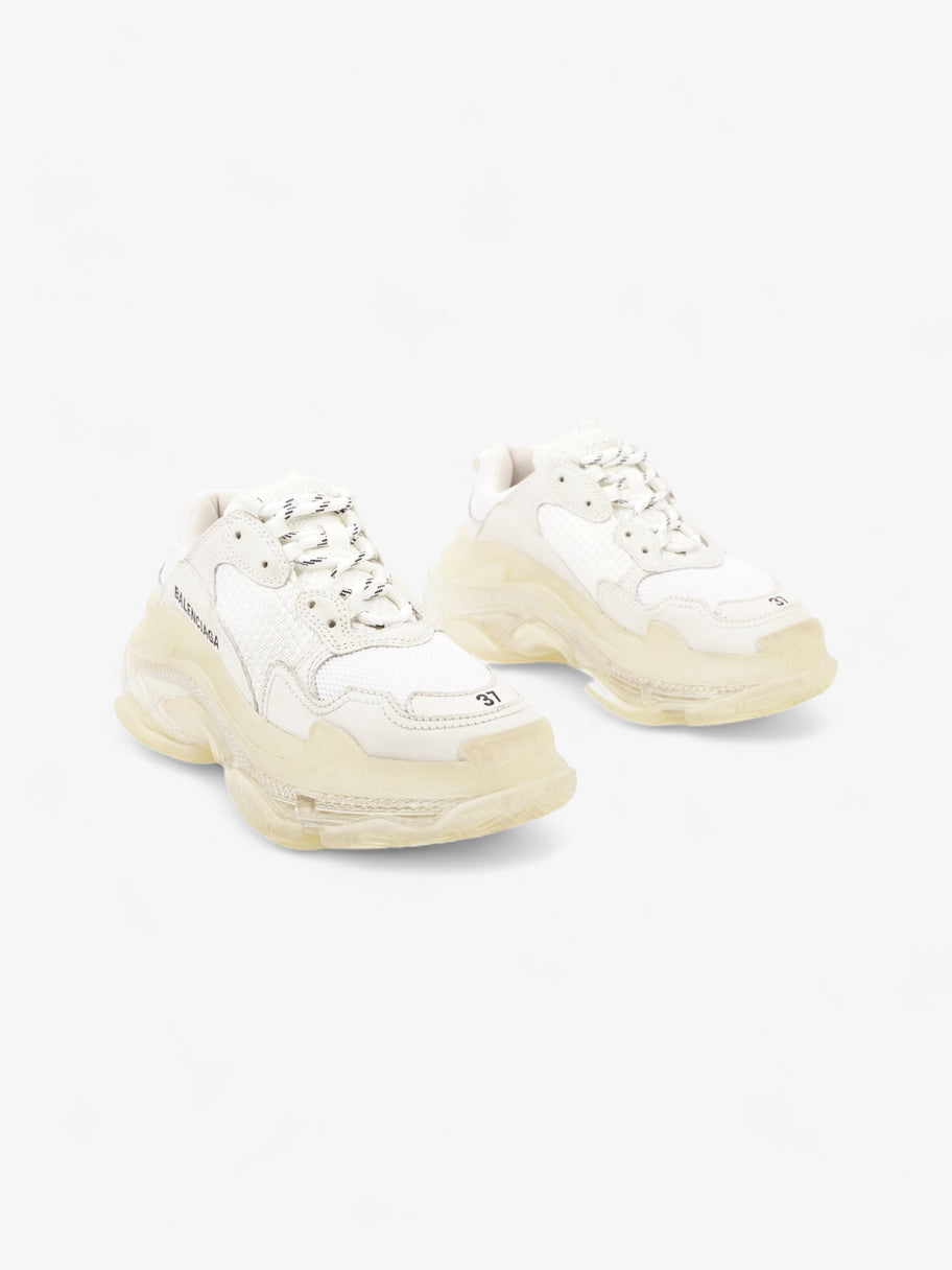 Balenciaga Triple S White Clear Sole Mesh EU 37 UK 4 Image 2