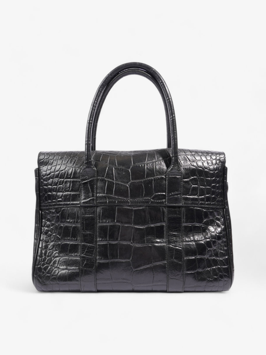 Mulberry Bayswater Black Grained Leather Image 4