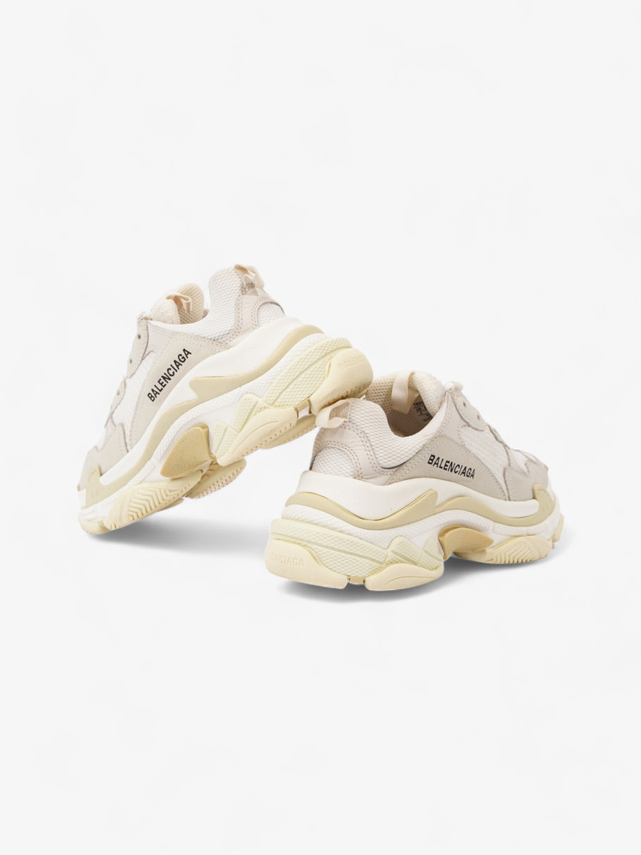 Balenciaga Triple S White / Cream Mesh EU 37 UK 4 Image 9