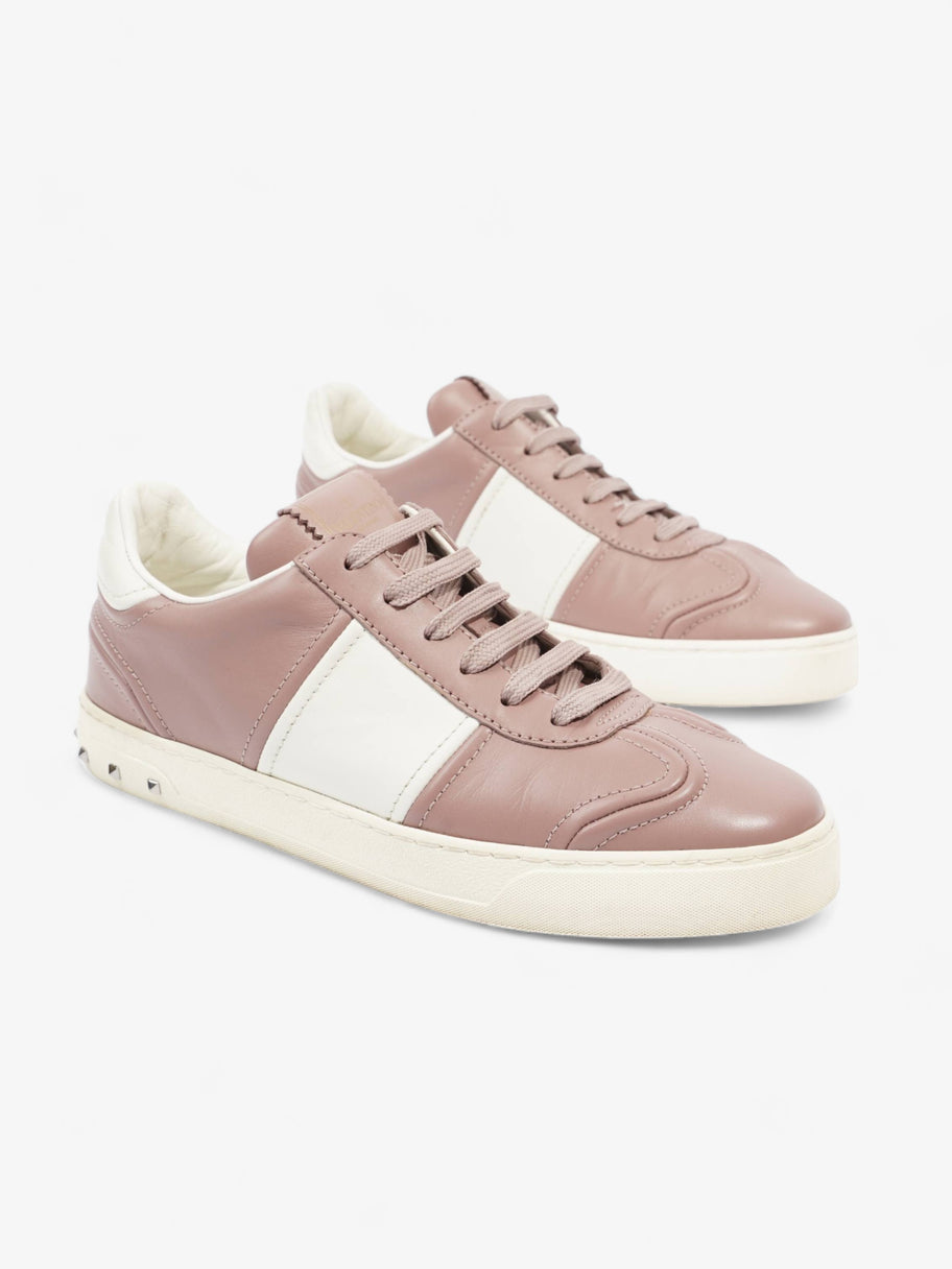 Flycrew Sneakers Nude / White Leather EU 39 UK 6 Image 2