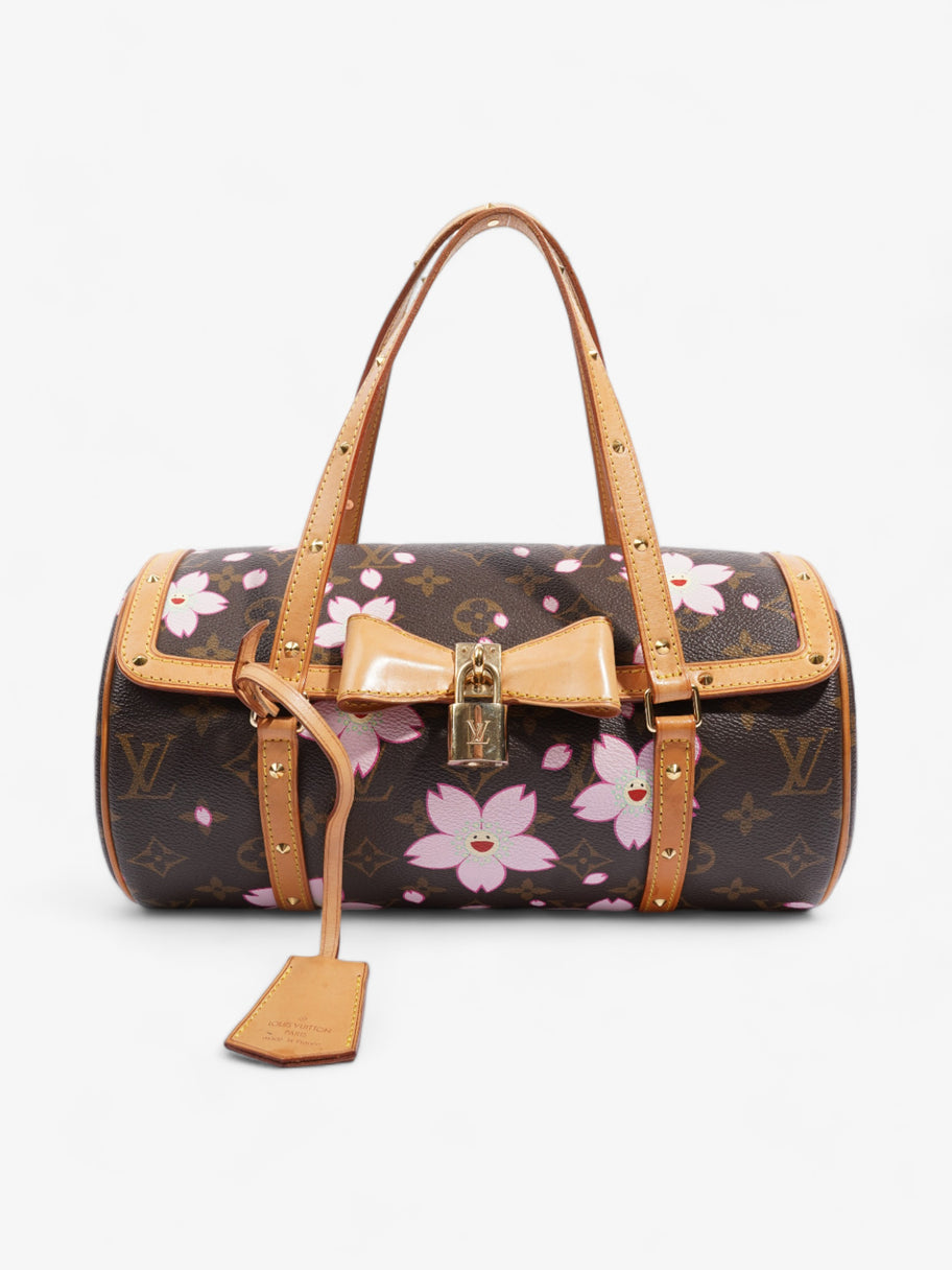 Louis Vuitton Papillon X Takashi Murakami Monogram Cherry Blossom Coated Canvas Image 1