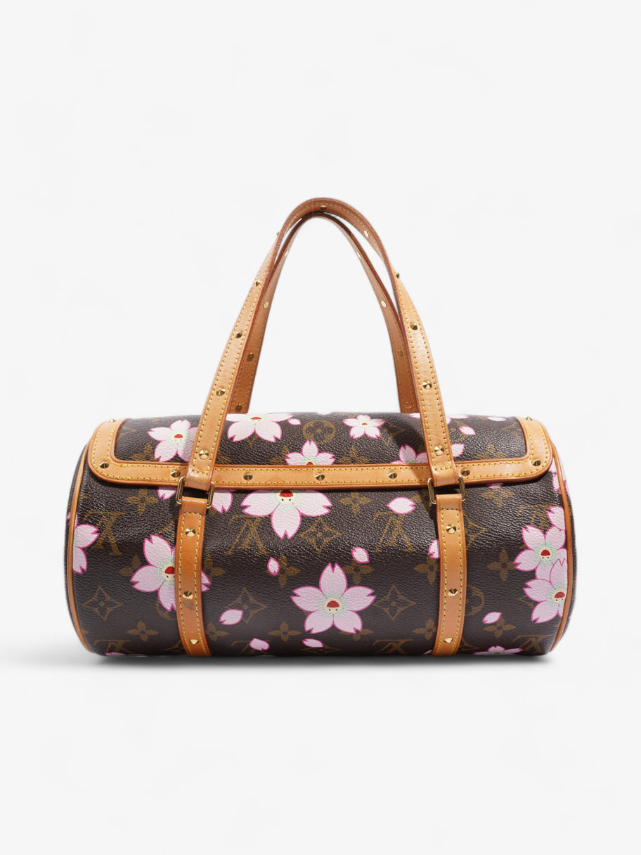 Louis Vuitton Papillon X Takashi Murakami Monogram Cherry Blossom Coated Canvas Image 3