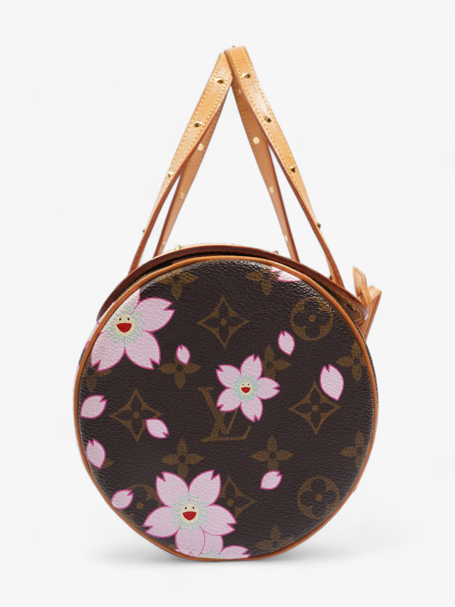 Louis Vuitton Papillon X Takashi Murakami Monogram Cherry Blossom Coated Canvas Image 4