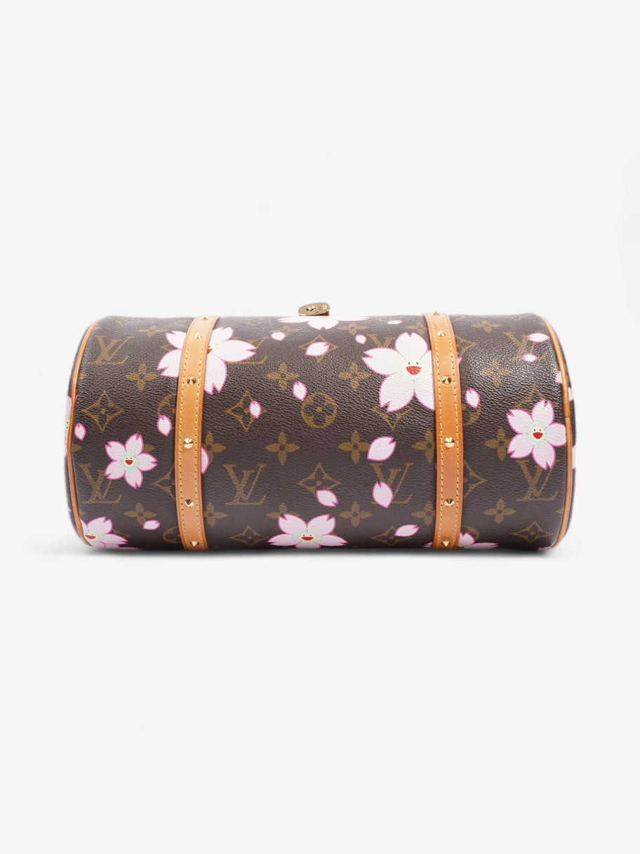 Louis Vuitton Papillon X Takashi Murakami Monogram Cherry Blossom Coated Canvas Image 5