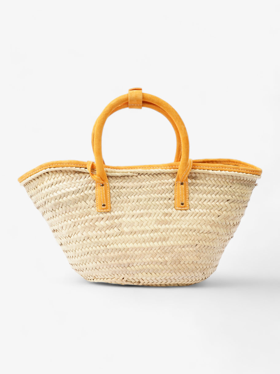 Le Panier Soleil Orange / Neutral Raffia Image 4