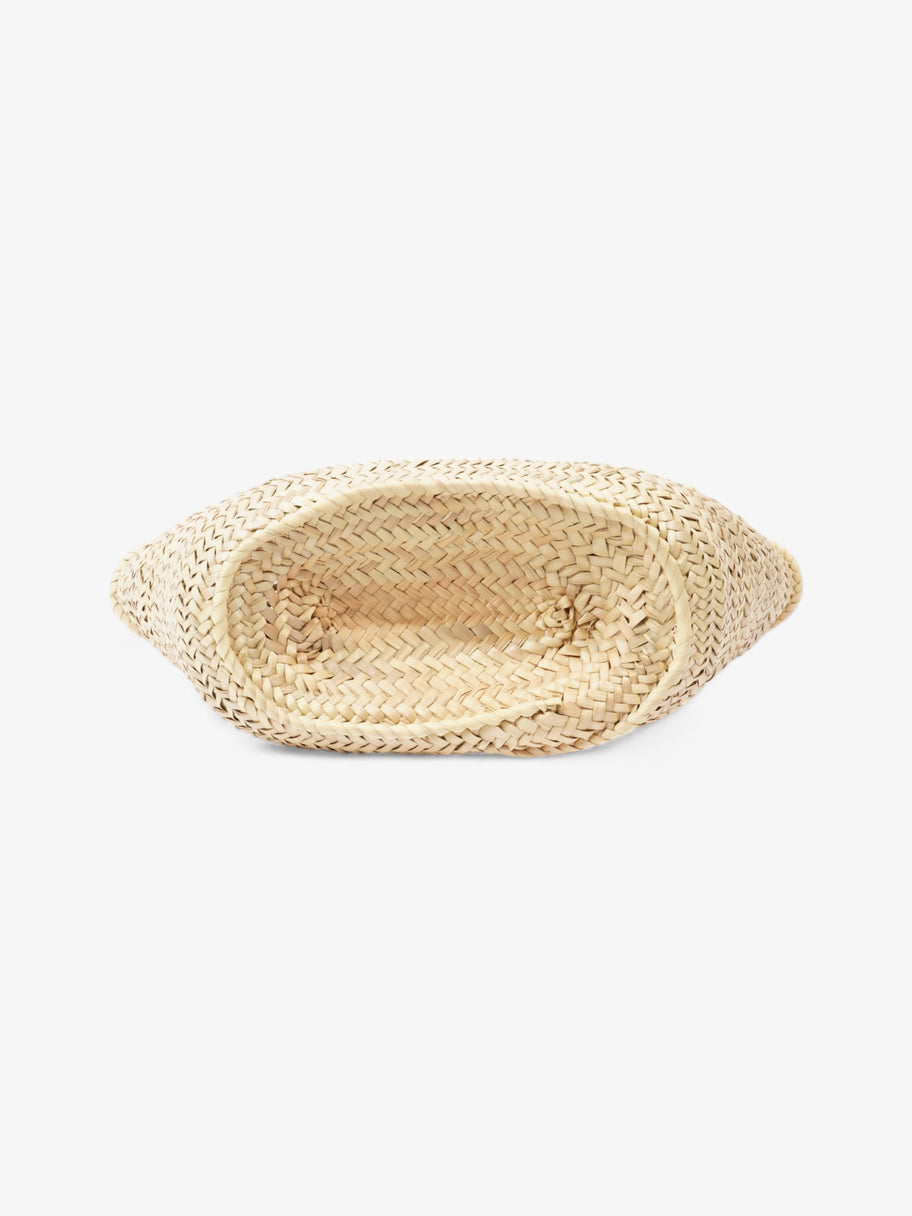 Le Panier Soleil Orange / Neutral Raffia Image 6