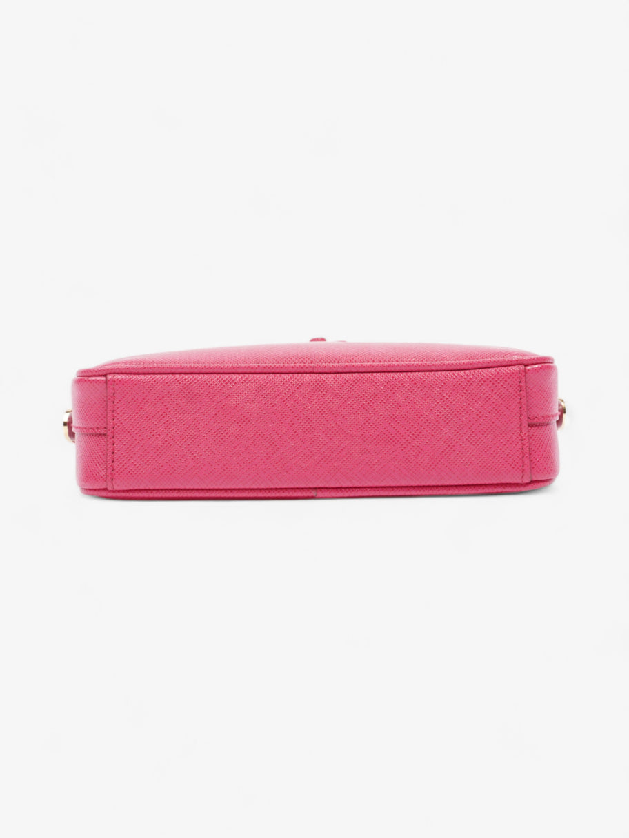 Prada Camera Bag Hot Pink Saffiano Leather Image 6