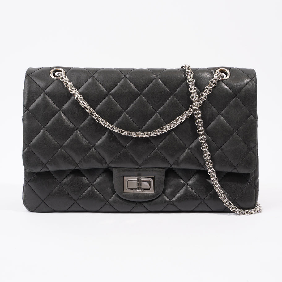 Chanel 2.55 Reissue Flap Black Calfskin Leather Image 1