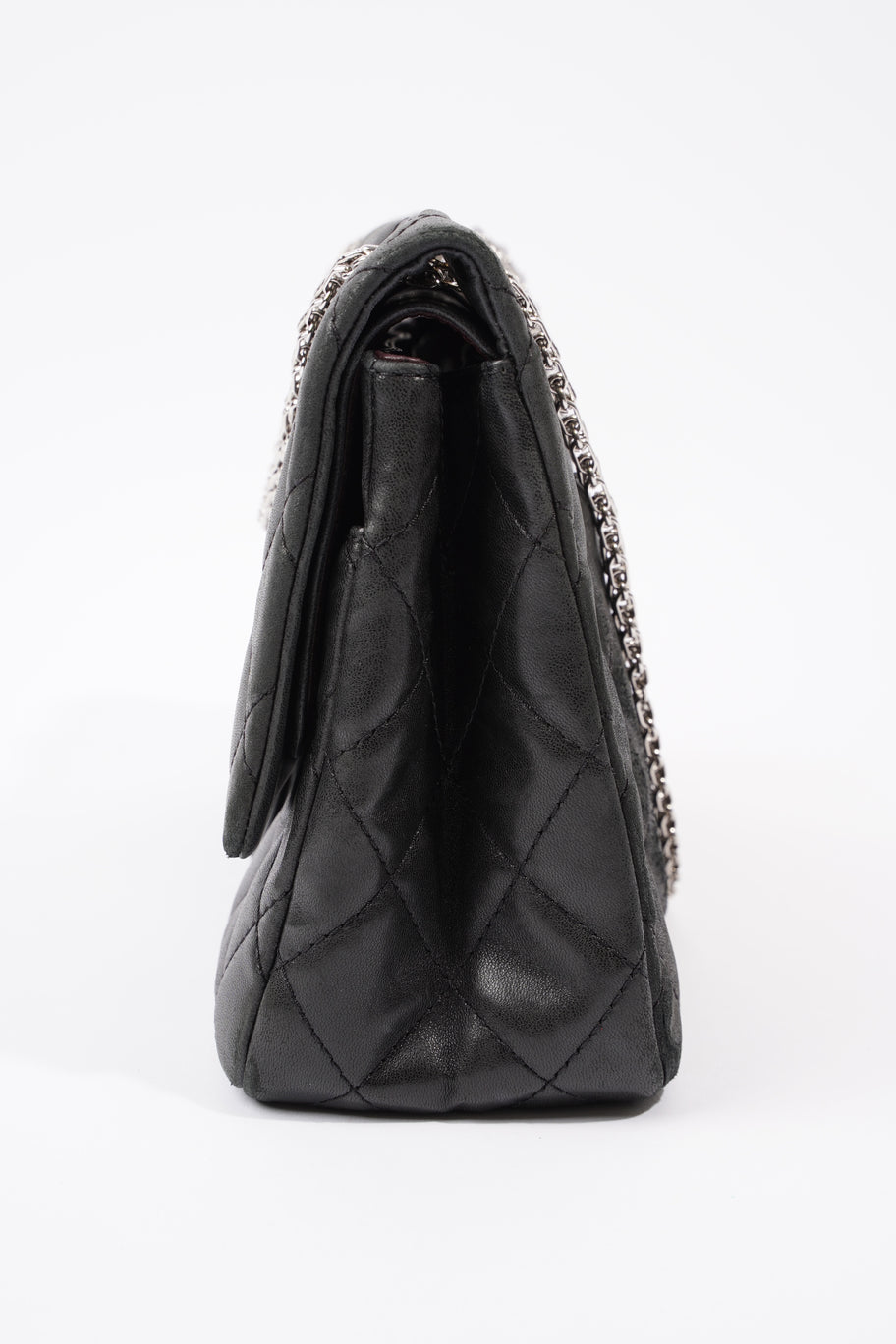 Chanel 2.55 Reissue Flap Black Calfskin Leather Image 4