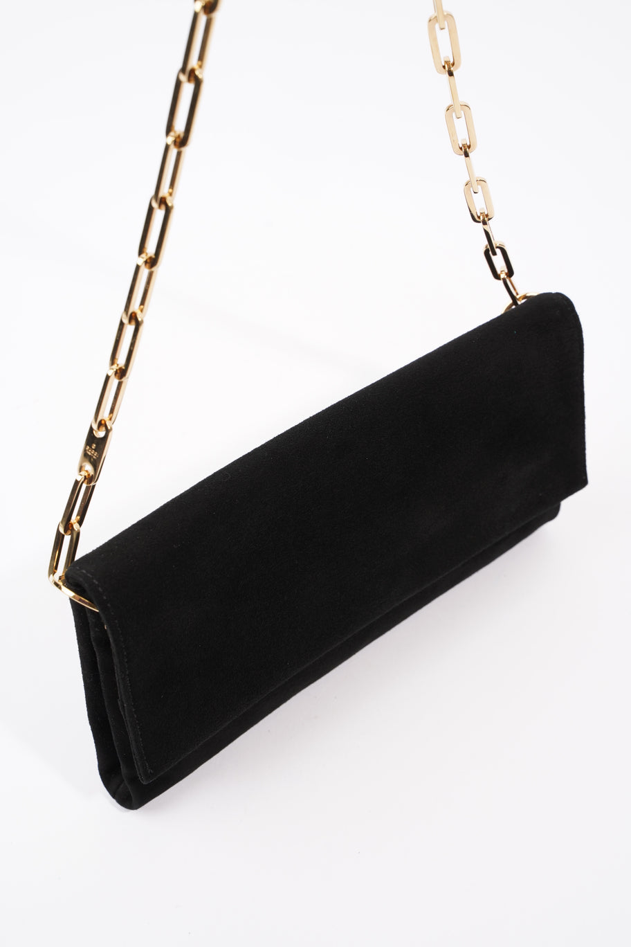 Gucci Flap Chain Black Velvet Image 8