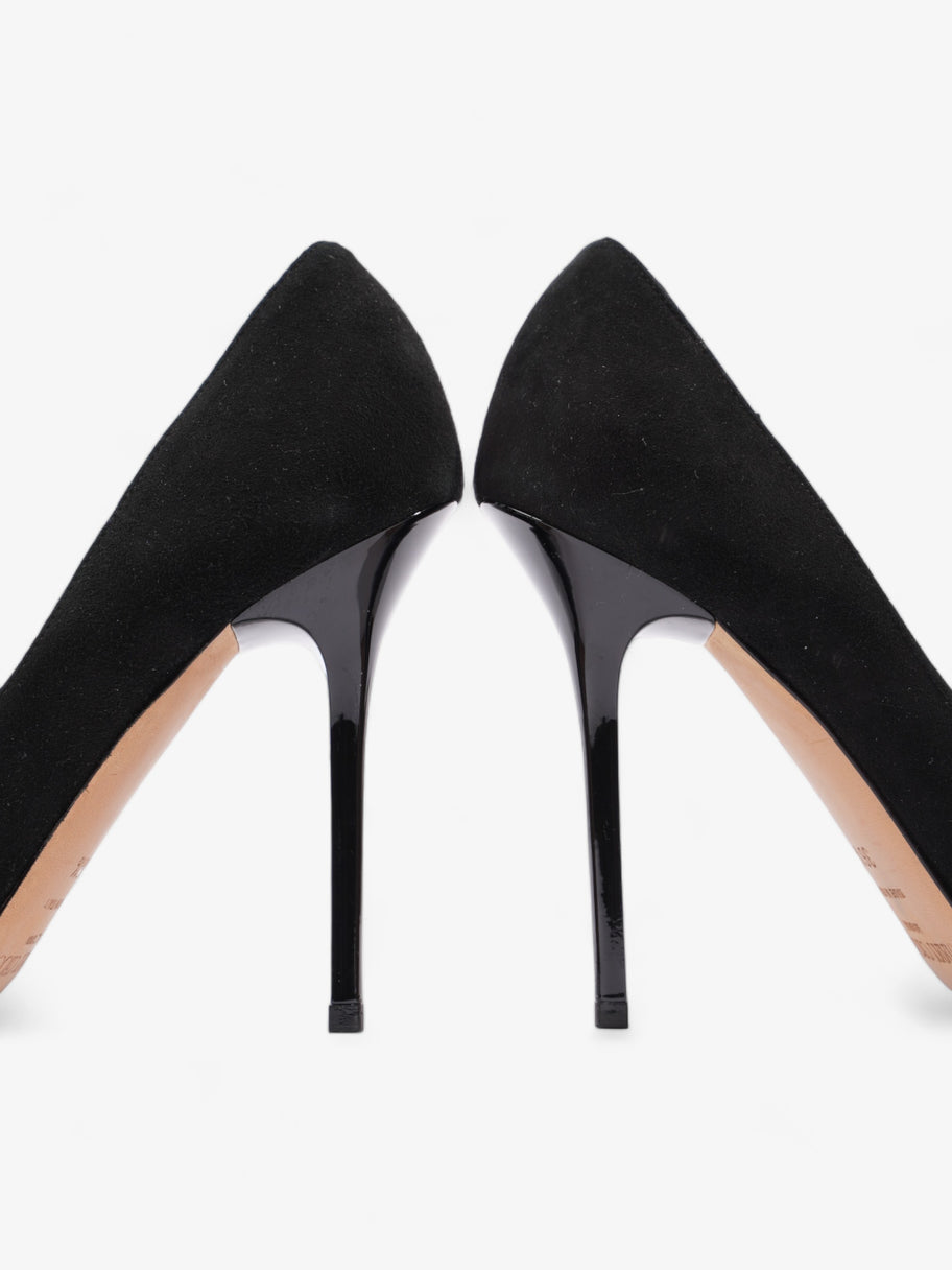 Jimmy Choo Anouk Pointed Toe Pumps 80mm Black Suede EU 36.5 UK 3.5 Image 9