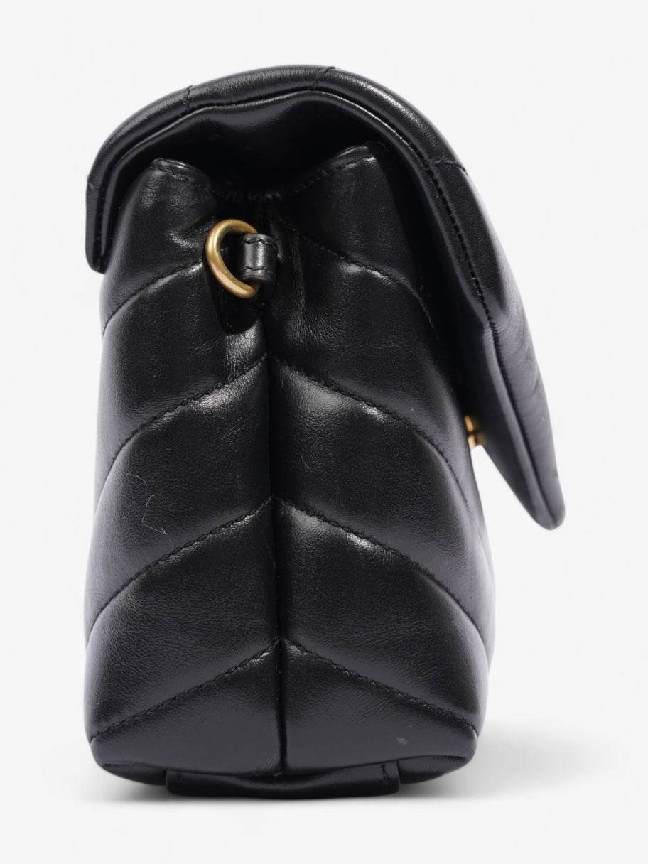 Saint Laurent Lou Lou Black Calfskin Leather Toy Image 5