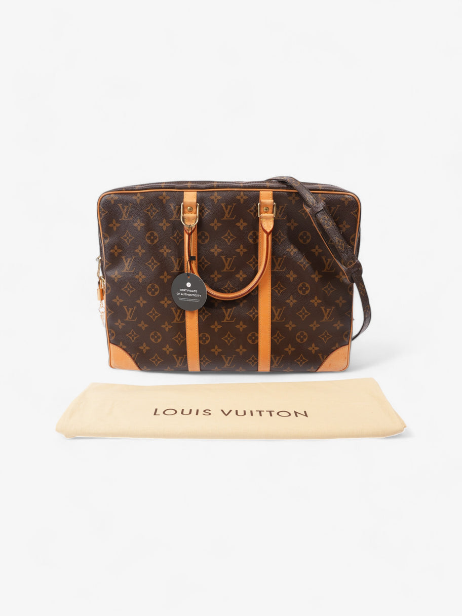 Louis Vuitton Porte Documents Voyage Monogram Coated Canvas Image 8